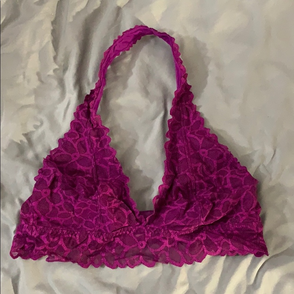 VS Pink Plum Bralette